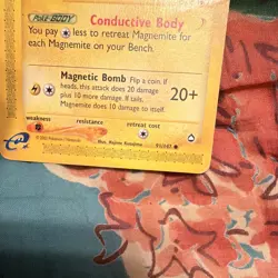 Magnemite Aquapolis Unlimited Common Regular Basic 50 HP 91/147 English 2002 - Image 5