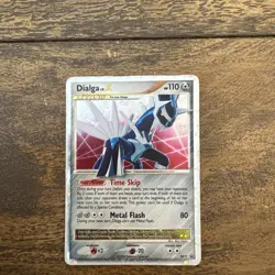 Dialga LV.X DP17 Diamond & Pearl Black Star Promo Holo Pokemon Card - Image 1