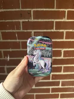 2020 Pokemon TCG Galar Power Mini Tin - (H21) Factory Sealed Rapidash Mini Tin - Image 1