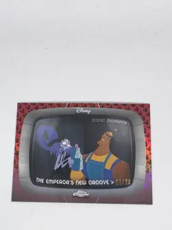Topps Chrome Disney 2026 Iconic Moments /28 IM-9 The Emperor's New Groove - Image 1