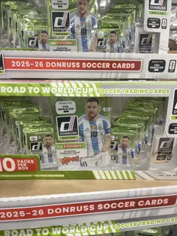 2025-26 Donruss FIFA Road World Cup Soccer 40 Packs 10 Per Each Box Lot Of 4 Box - Image 2