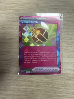 Pokemon Deluxe Bomb 134/142 Stellar Crown Scarlet & Violet ACE SPEC Rare - Image 1