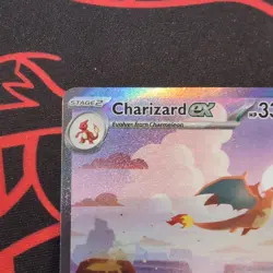 Pokemon TCG Charizard EX 199/165 Scarlet & Violet 151 English NM Full Art - Image 4