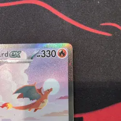 Pokemon TCG Charizard EX 199/165 Scarlet & Violet 151 English NM Full Art - Image 5