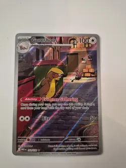 Gumshoos 153/132 Mega Evolutions Base Illustration Rare Pokemon TCG Card - Image 1