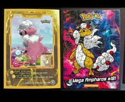 MAREEP FLAAFFY AMPHAROS 11 CARD LOT - POKEMON JOHTO - Image 2