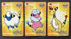 MAREEP FLAAFFY AMPHAROS 11 CARD LOT - POKEMON JOHTO - Image 4