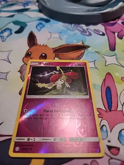 Reverse Holo Flabebe 149/236 SM - Cosmic Eclipse Common Pokemon TCG - Image 2