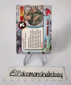 Golem #76 - Pokemon Topps Series 1 Card *LP* Holo - BLUE LABEL - Image 3
