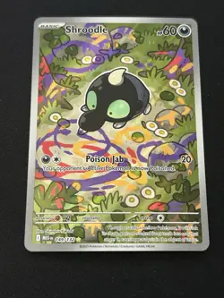 Pokemon TCG Shroodle 149/132 Illustration Rare M/NM Mega Evolution - Image 1