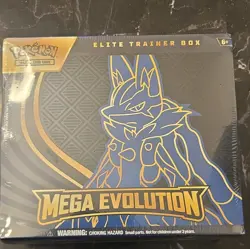 Pokemon TCG Mega Evolution Elite Trainer Box English Lucario - Image 1