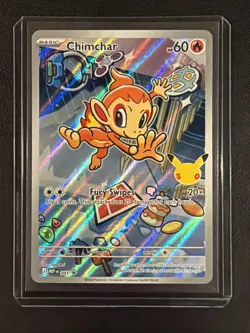 Chimchar 041 Holo Promo ME: Mega Evolution Promo Pokemon Near Mint - Image 1