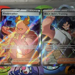 Pokemon Full Art Trainer Lot x2 - Image 1