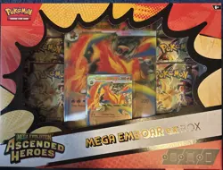 Pokemon TCG: ME Ascended Heroes Mega Emboar EX Factory Sealed Box - Image 2