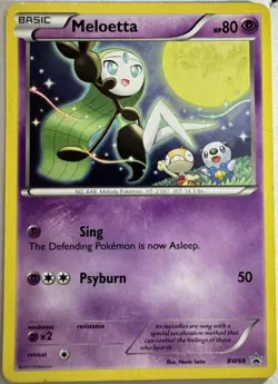 Meloetta #BW68 Pokemon Promo Black and White 2012 - Image 1