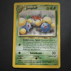 Pokemon Jumpluff 09/64 Neo Revelation Holo Rare Stage 2 HP70 English - Image 1