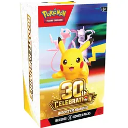 Pokemon TCG: 30th Celebration -- Booster Bundle PRESALE SHIPS 10/02/2026 - Image 1