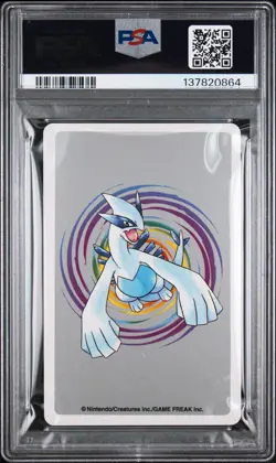 2000 POKEMON SILVER VERSION PLAYING CARDS 8 OF SPADES #136 FLAREON PSA 10 - Image 2