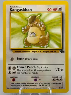 Kangaskhan 21/64 Jungle Set - Rare Pokemon Card - Near Mint - Image 1