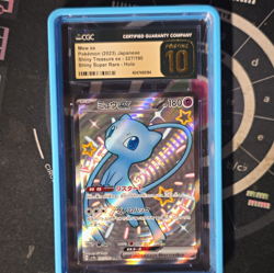 Pokemon CGC Pristine 10 Mew ex 327/190 Sv4a Shiny Treasure ex SSR JP 2023 Holo - Image 1