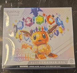 Pokemon TCG Elite Trainer Box Kit | Scarlet & Violet Prismatic Evolutions Eevee - Image 1