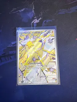 Pokemon TCG Joltik Holo Stellar Crown Illustration Card #150/142 NM Condition - Image 1