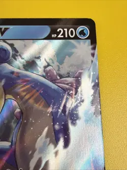 Pokemon TCG Lapras v Holo Rare Card Base Set 049/202 Sword And Shield - Image 3