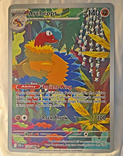 Pokemon Archeops Illustration Rare Holo Sv: White Flare 132/086 English 2025 - Image 1