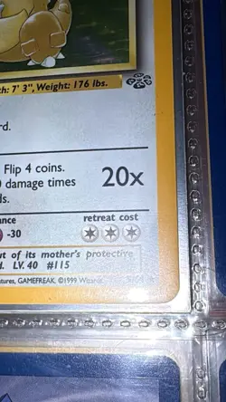 Pokemon TCG Kangaskhan Jungle 5/64 Holo Unlimited Holo Rare - Image 5