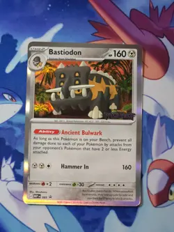 Pokemon Bastiodon - Pitch Black - MEP 085 - Prerelease Promo - Mint - Image 1