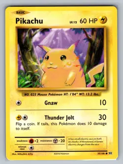 Pikachu XY - Evolutions #35/108 Common Pokemon Card - Image 1