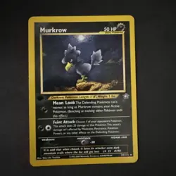 Pokemon - 1st Edition - Neo Genesis - Murkrow - Non Holo - 24/111 - Vintage 2000 - Image 1