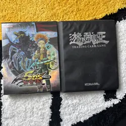 2x Vintage YuGiOh Binders 4 Card Page - Image 1