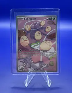 Pokemon Exeggcute TCG 192/191 Surging Sparks Illustration Rare Card NM Condition - Image 1