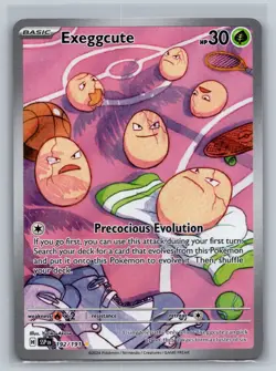 Exeggcute 192/191 SV08: Surging Sparks Pokemon TCG Illustration Rare English NM - Image 1