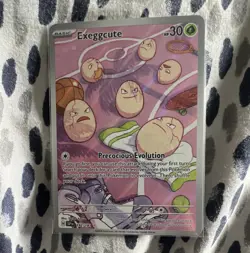 Exeggcute 192/191 Sv08 Surging Sparks Illustration Rare Holo Pokemon TCG 2024 - Image 1