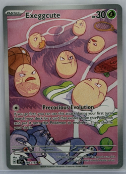 Pokemon TCG Exeggcute 192/191 – Surging Sparks – Illustration Rare – NM - Image 1