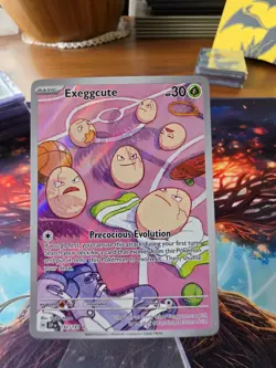 Pokemon TCG Exeggcute 192/191 Illustration Rare Surging Sparks NM Condition - Image 1