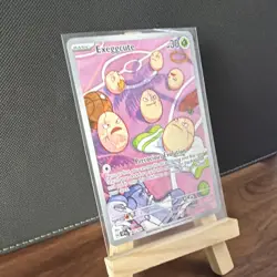 Pokemon TCG Exeggcute 192/191 Sv08 Surging Sparks Illustration Rare Holo 2 - Image 2