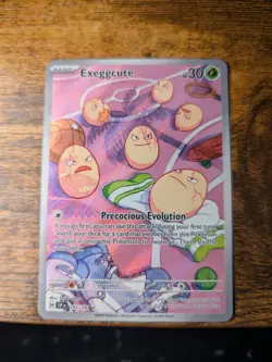 Pokemon TCG Exeggcute #192/191 Illustration Rare Surging Sparks NM - Image 1