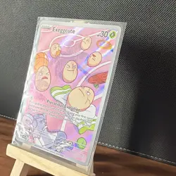 Pokemon TCG Exeggcute 192/191 Sv08 Surging Sparks Illustration Rare Holo NM 1 - Image 2