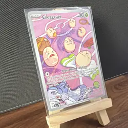 Pokemon TCG Exeggcute 192/191 Sv08 Surging Sparks Illustration Rare Holo NM 1 - Image 3