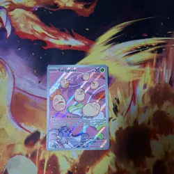 Pokemon Exeggcute TCG Card 192/191 Surging Sparks Illustration Rare Holo NM - Image 1