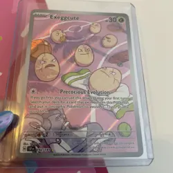 Pokemon Exeggcute TCG Illustration Rare Card Surging Sparks 192/191 NM Condition - Image 2