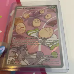 Pokemon Exeggcute TCG Illustration Rare Card Surging Sparks 192/191 NM Condition - Image 3