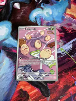 Pokemon TCG Exeggcute 192/191 Illustration Rare SV Surging Sparks - Image 1