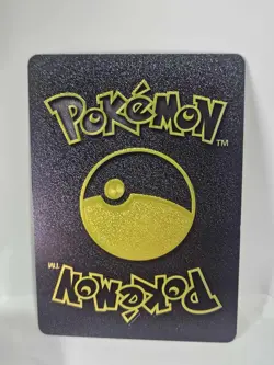 Custom Pokemon Pikachu Mega Rayquaza Black Foil Holo Fan Art Card - Image 2