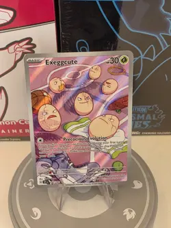 Pokemon Exeggcute TCG Illustration Rare Card 192/191 Surging Sparks NM - Image 1