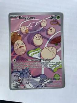 Pokemon TCG Exeggcute #192/191 Illustration Rare Surging Sparks - Image 1
