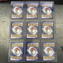 Pokemon Full Set of 9 First Partner Series 1 Illustration Collection English NM - Image 2